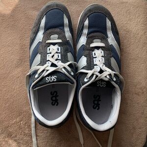 SAS Tour Mesh Lace Up Blue/Grey Sneakers | Size 8.5 - Women’s